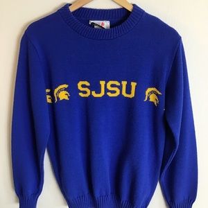 Vintage SJSU Sweater size medium